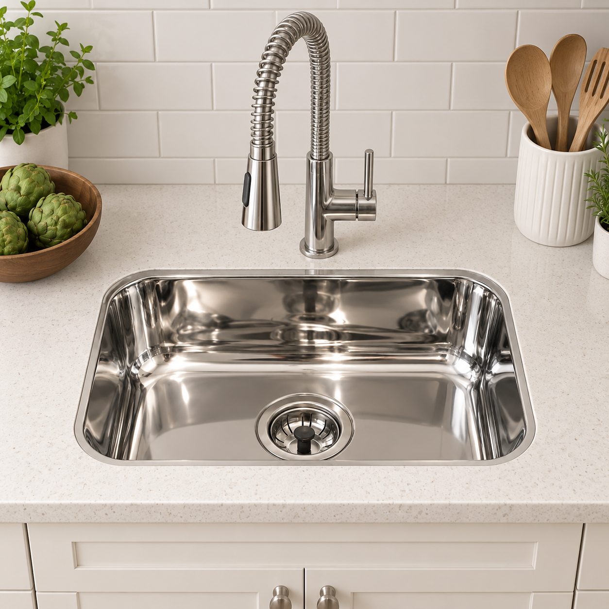 Cubas em aço inox Amandy
