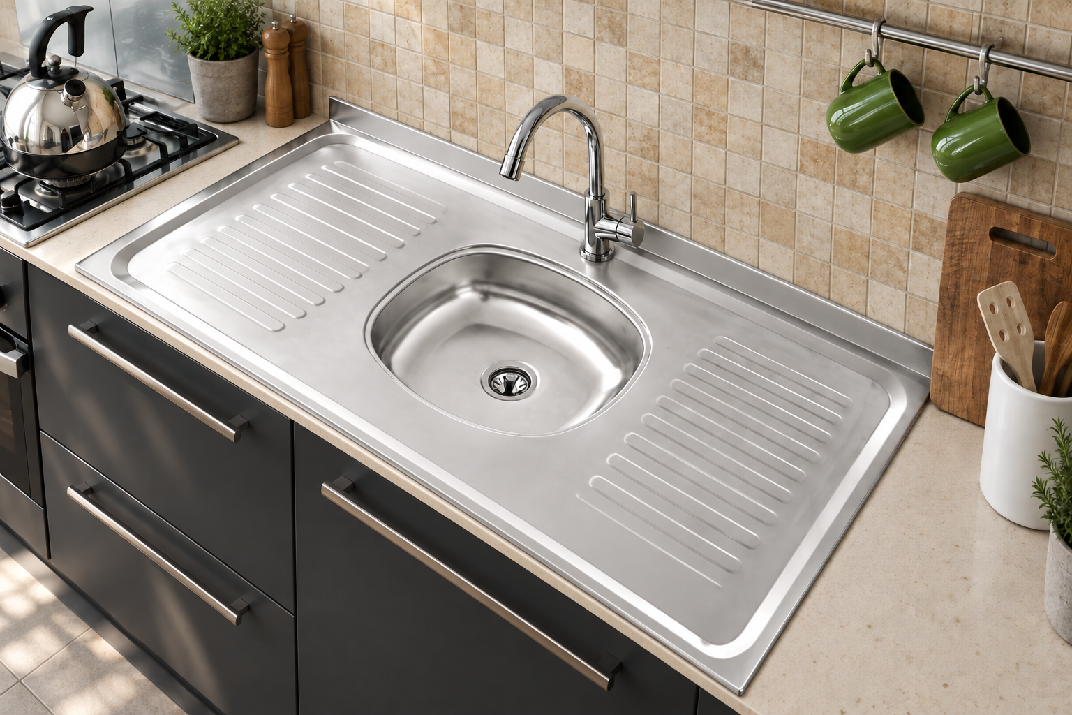 Pias em aço inox Amandy